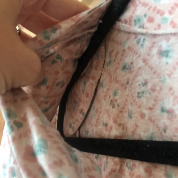 Headliners pink and teal cotton blend romper - Picture 8 of 10